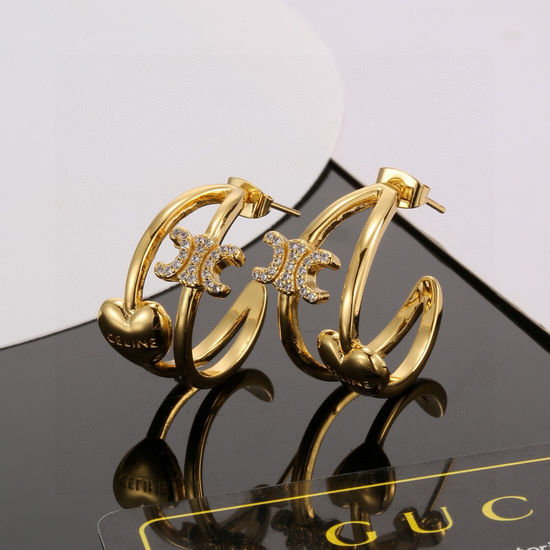 Celine Classic Earrings Exquisite Jewelry Piece