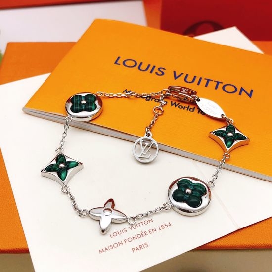 Louis Vuitton LV Green Mother-of-Pearl Bracelet