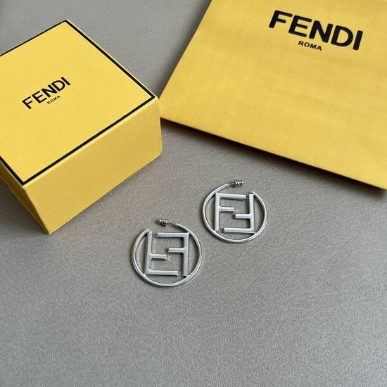 Fendi Minimalist Daily Wear Earrings