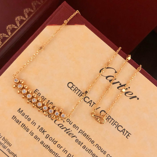 Cartier 18K Gold Plated Classic Necklace