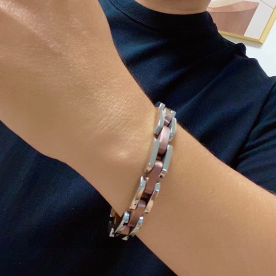 Cartier Sturdy Hollow Chain Adjustable Bracelet