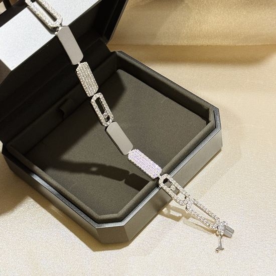 Messika Sliding Single Diamond Chain Bracelet