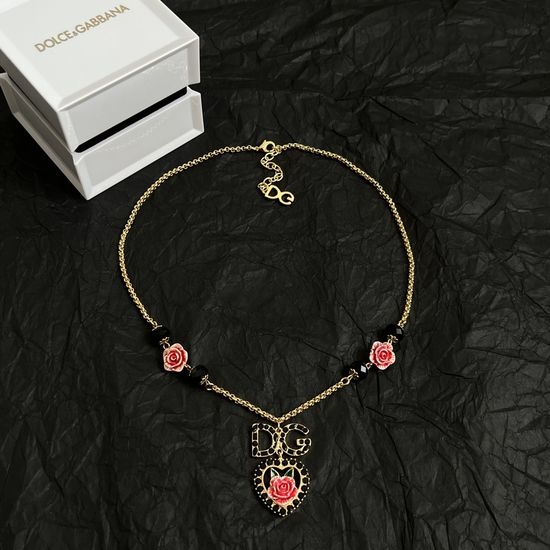 Dolce & Gabbana Brass Crafted Necklace Fashion Accessory