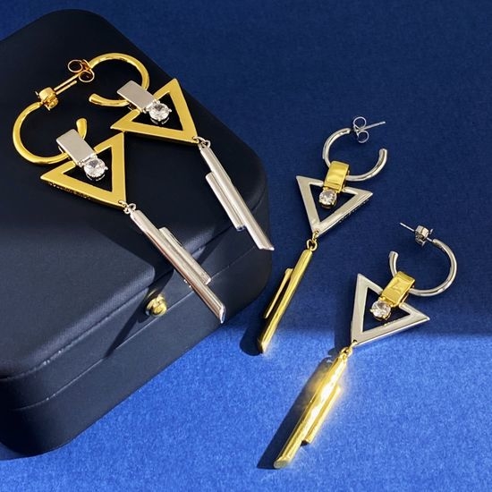 Louis Vuitton LV Long Tassel Drop Earrings