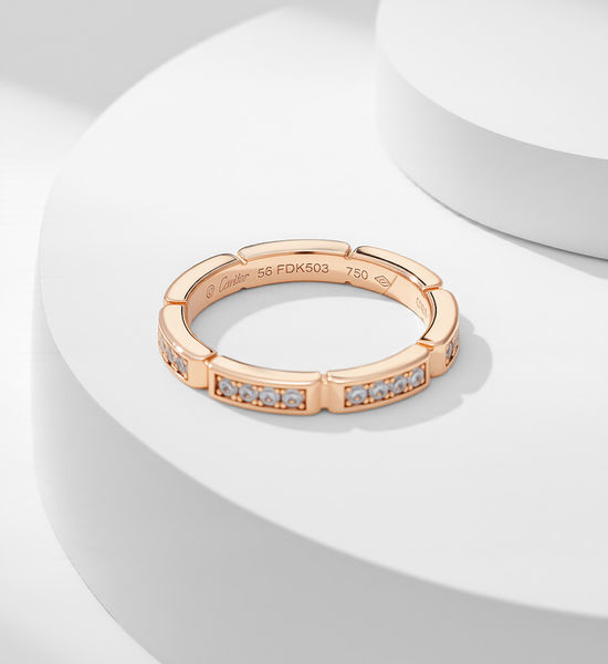 Cartier Sleek Stackable Classic Band Ring