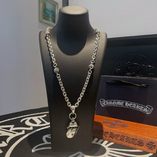 Chrome Hearts Vintage Cross Pendant Necklace