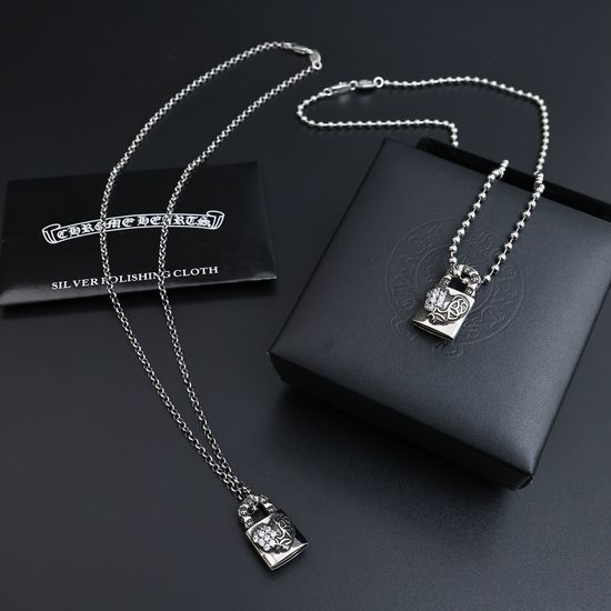 Chrome Hearts Vintage Style Pendant Necklace