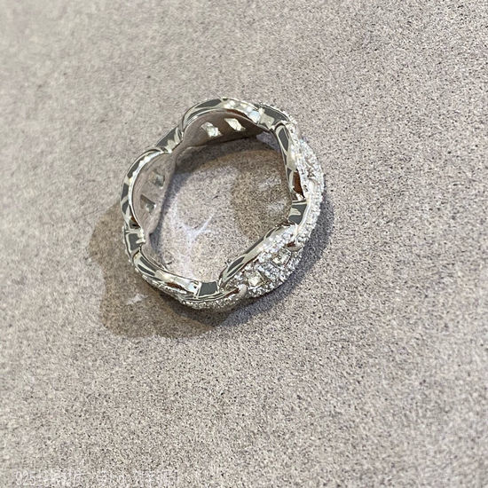 Hermes Pig Nose Shape Diamond Ring