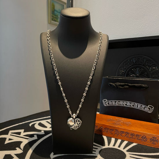 Chrome Hearts Vintage Pattern Pendant Necklace