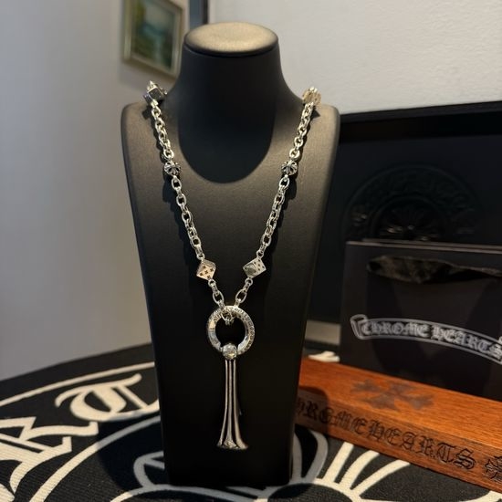 Chrome Hearts Vintage Dice Opener Pendant Necklace