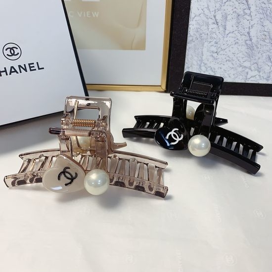 Chanel Logo Hair Claw Classic Hair Accessory