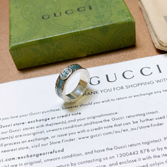 Gucci Handmade Polished Classic Fashion Ring