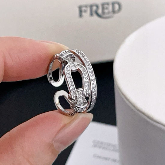 Fred Full Diamond Open Ring