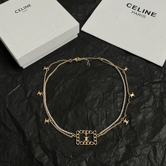Celine Minimalist Fashion Necklace