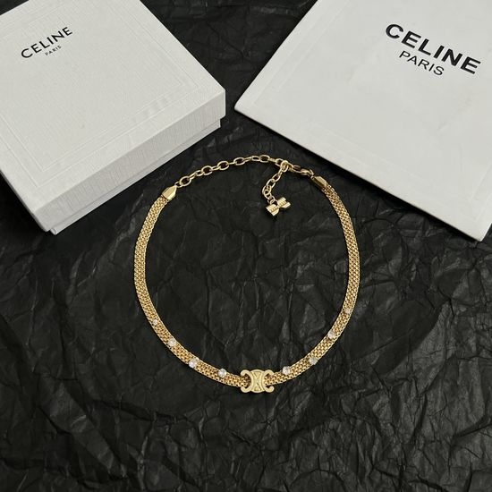 Celine Simple 43cm Short Fashion Necklace