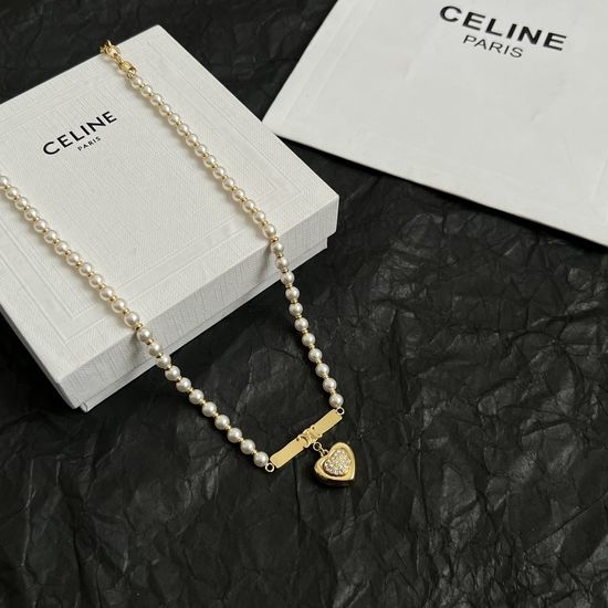 Celine Minimalist Fashion Necklace