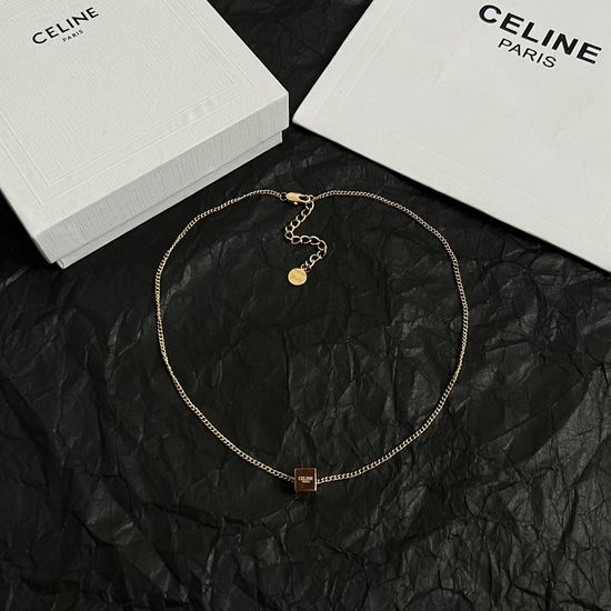 Celine Minimalist 62cm Long Chain Necklace