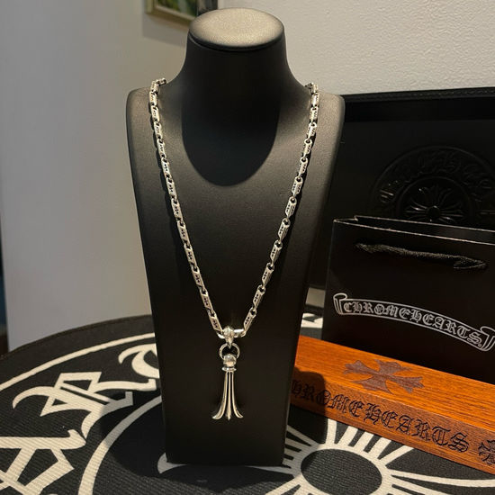 Chrome Hearts Vintage Cross Pendant Necklace