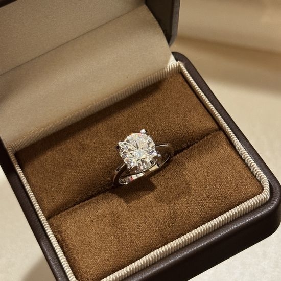 Cartier Classic Three Carat Wedding Band Ring