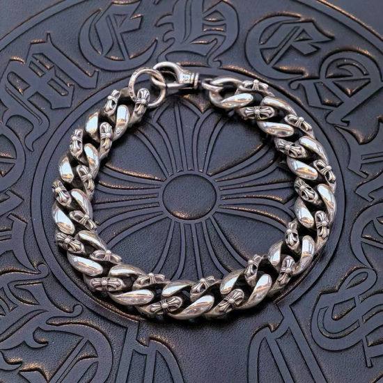 Chrome Hearts Vintage Floral Bracelet Exquisite Craftsmanship
