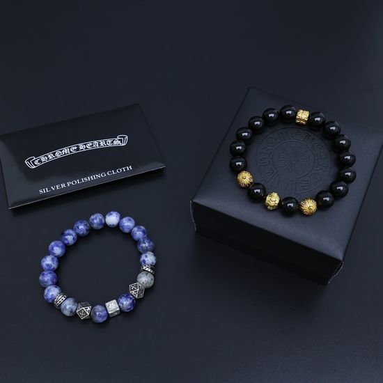 Chrome Hearts Vintage Retro Beaded Bracelet