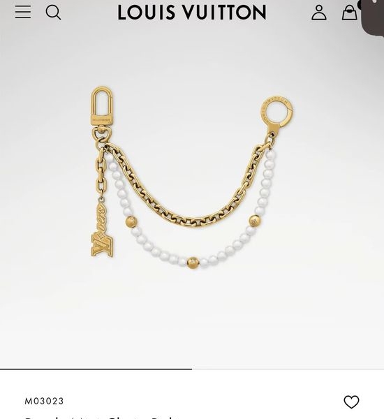 Louis Vuitton LV Fashionable Bag Waist Chain Pendant
