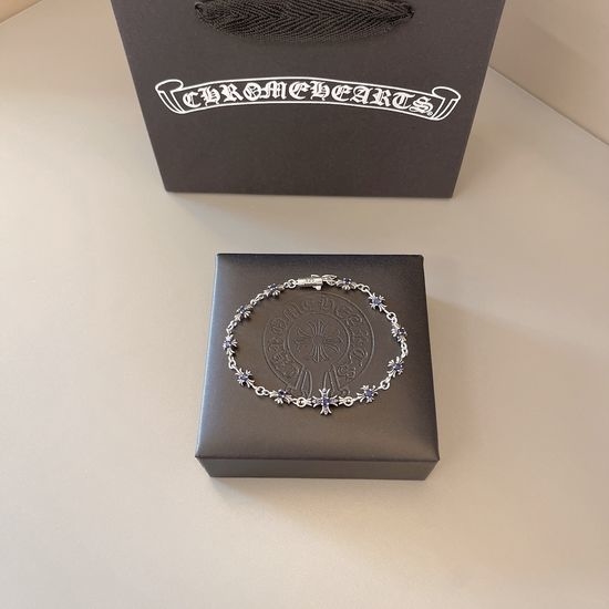 Chrome Hearts Minimalist Cross Style Bracelet