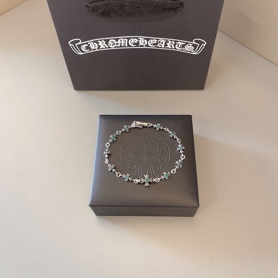 Chrome Hearts Timeless Cross Decor Bracelet