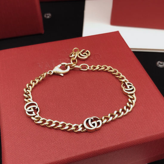 Gucci Smooth Finished Brass Bracelet