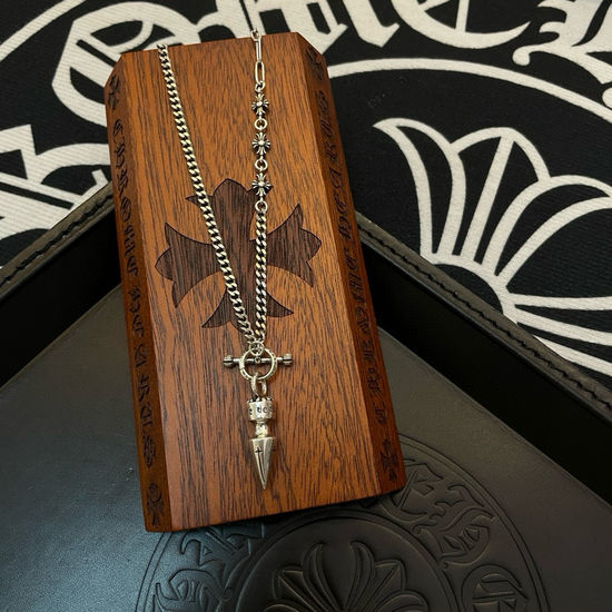 Chrome Hearts Vintage Bullet Pendant Necklace Jewelry