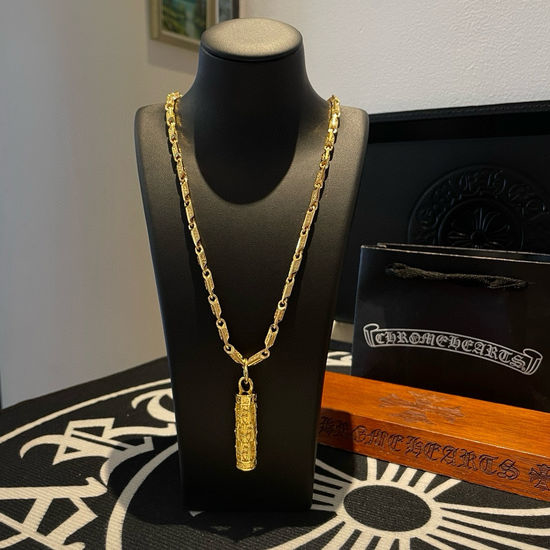 Chrome Hearts Multi Element Cross Pendant Necklace