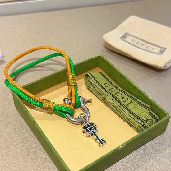 Gucci Vintage Handmade Woven Bracelet