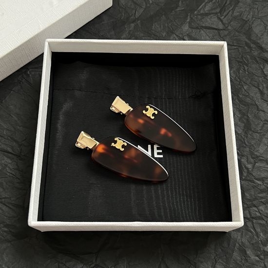 Valentino Classic Hair Clips Simple Fashion Style