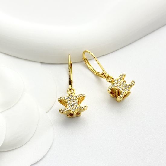 Celine Vintage Delicate Cupcake Earrings