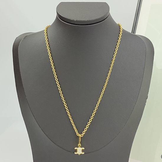 Celine Elegant Sparkly Pendant Necklace