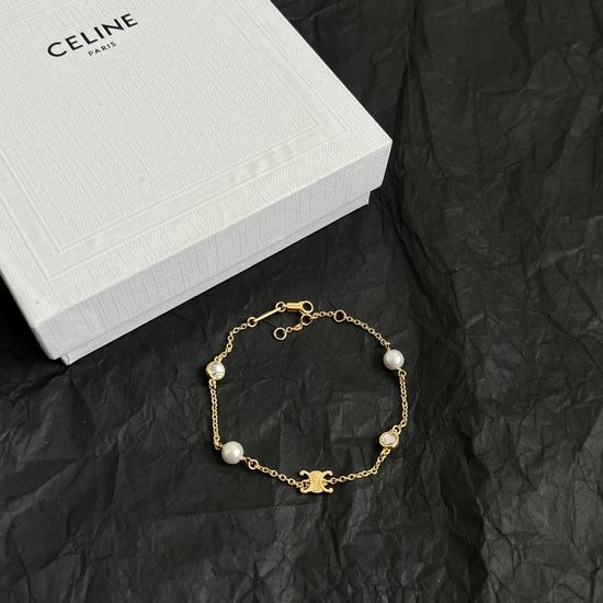Celine Minimalist Fashion Charm Bracelet