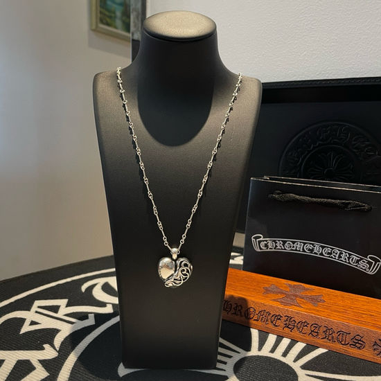 Chrome Hearts Vine Heart Pendant Vintage Necklace