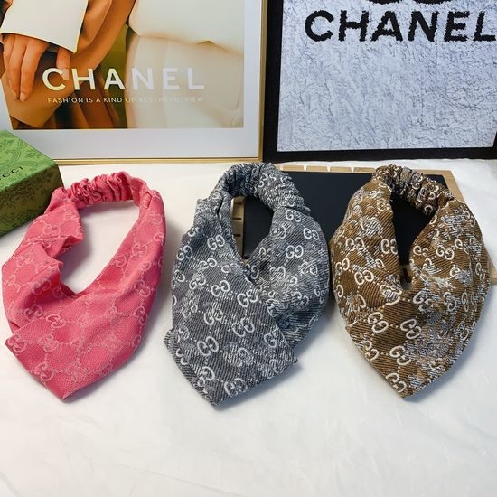 Gucci New Embroidery Decor Hair Band