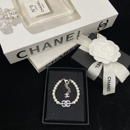 Chanel Pearl Pave Classic Bracelet