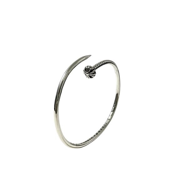 Chrome Hearts Minimalist Nail Bangle Couple Style