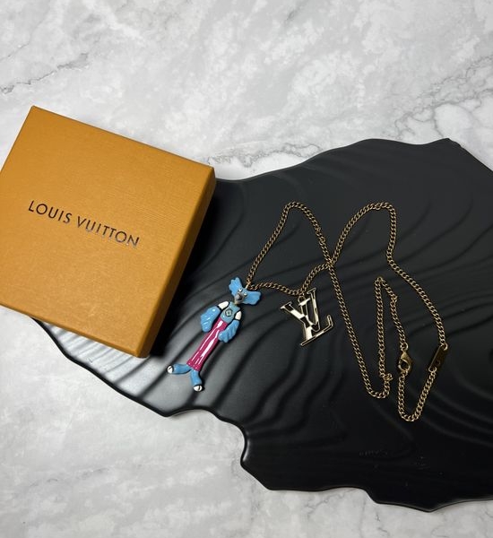 Louis Vuitton LV Monster Design Pendant Necklace