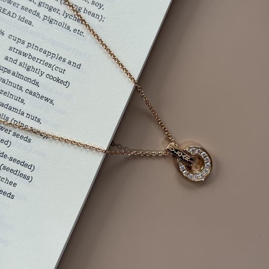 Bvlgari Diamond Embellished Coin Pendant Necklace