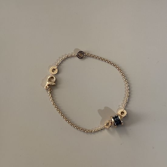 Bvlgari Small Black Ceramic Bracelet