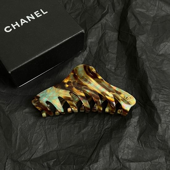 Chanel Vintage Bronze Hair Clips