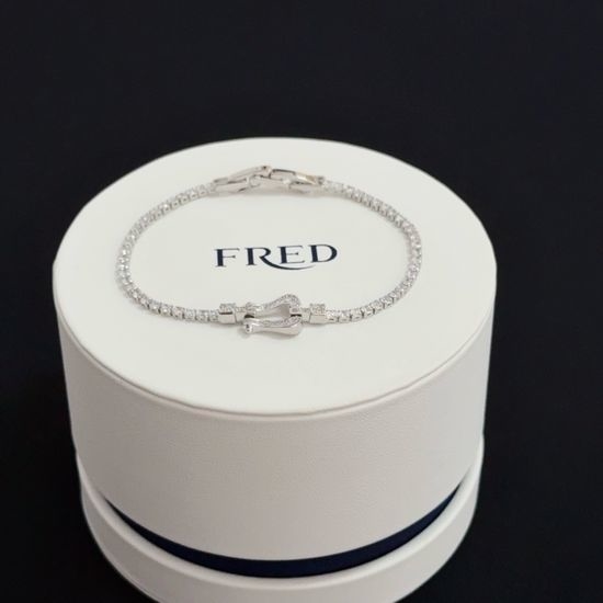 Fred Classic Ring Shape Pendant Necklace