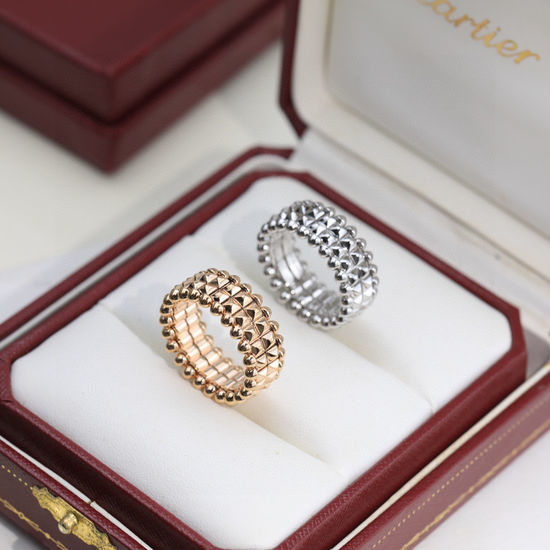 Cartier Movable Stud Classic Metal Ring