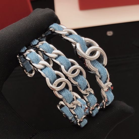 Chanel Triple Denim Bracelet Combo