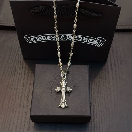 Chrome Hearts Vintage Cross Pendant Necklace