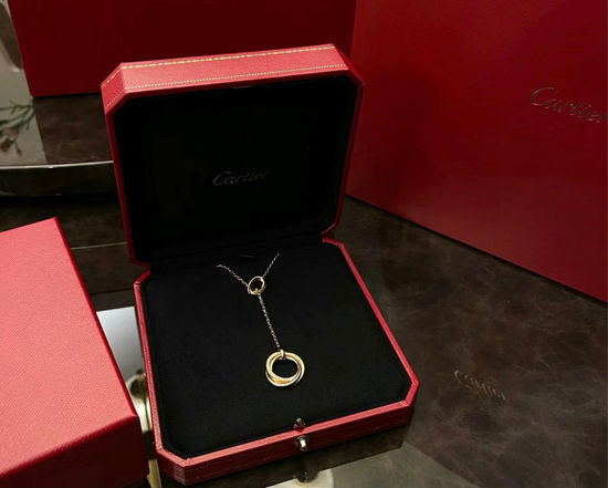 Cartier Three-color Adjustable Pendant Necklace