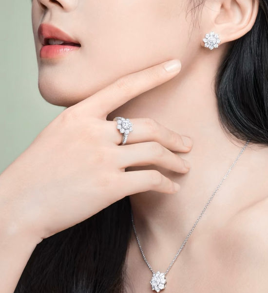 Harry Winston Diamond Sun Ring Fine Jewelry
